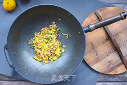 Make Eggs and meat step 9