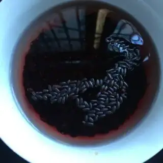 Make Black rice porridge step 0