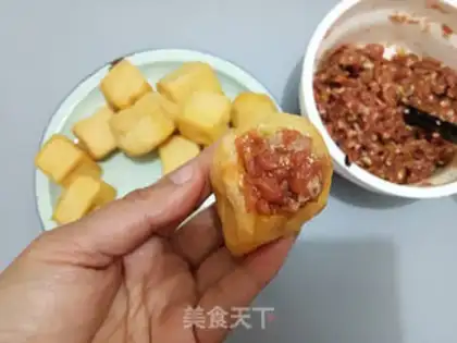 Make Steam tofu step 4