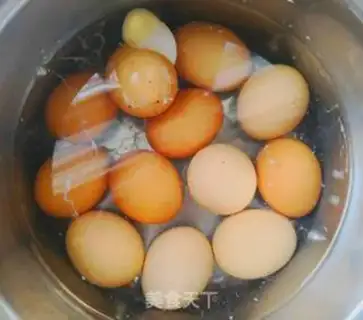 Make Tea eggs step 1