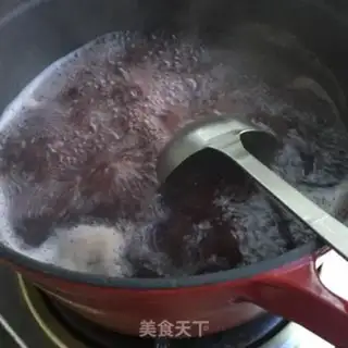 Make Black rice porridge step 4