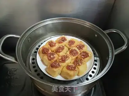 Make Steam tofu step 6