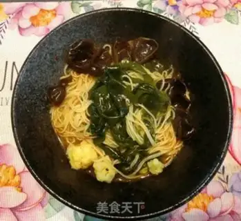Make The bouquets, sprout noodles step 3