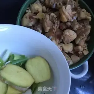 Make Chicken-cooked rice line step 3