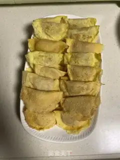 Make Egg dumplings step 5