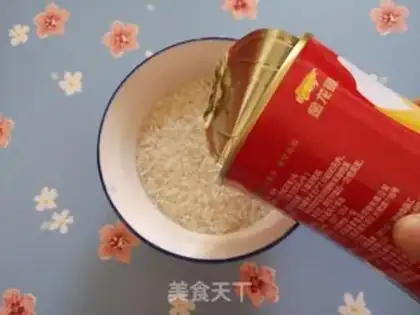 Make Red Bean Lotus rice step 3