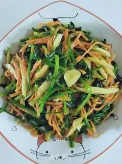 Make Carrot and spinach step 8