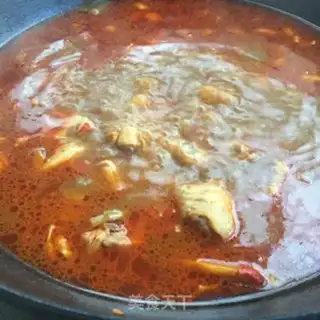 Make Chicken-cooked rice line step 7