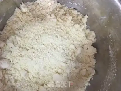 Make Coconut walnut cranberry scone step 2