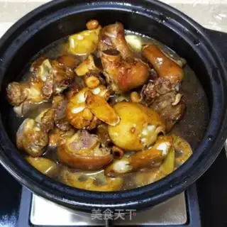 Make Peanut Lotus Pork Foot step 9