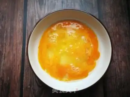 Make Pumpkin, egg dumplings step 3