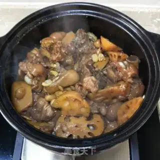 Make Peanut Lotus Pork Foot step 11