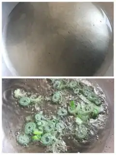 Make Fried krill eggs step 1