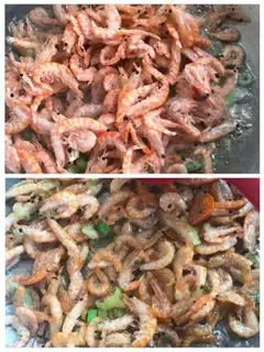 Make Fried krill eggs step 2