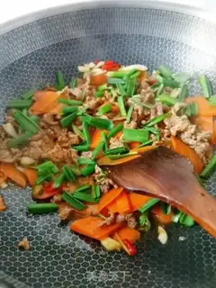 Make Carrot beef step 8