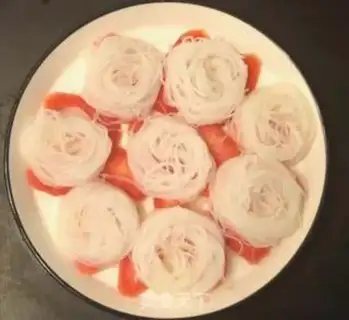 Make Garlic fan steamed shrimp step 1
