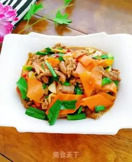 Make Carrot beef step 10