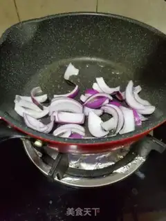 Make Sweet bean onion fried beef step 4