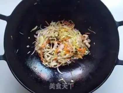 Make Spam with cabbage step 9