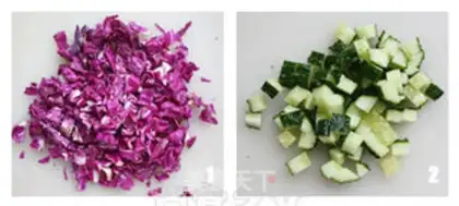 Make Five-colour sausage fried rice step 0