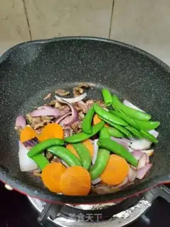 Make Sweet bean onion fried beef step 7