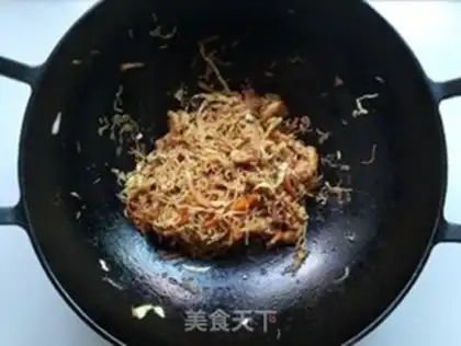 Make Spam with cabbage step 11