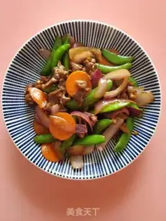 Make Sweet bean onion fried beef step 9