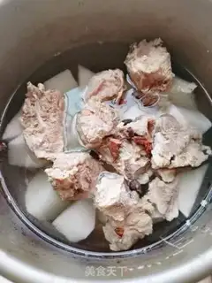 Make White radish steak soup step 4