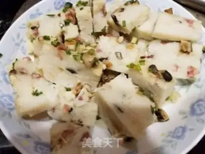 Make Fried radish step 0
