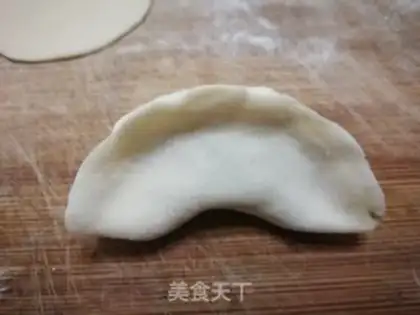 Make Pumpkin, egg dumplings step 26