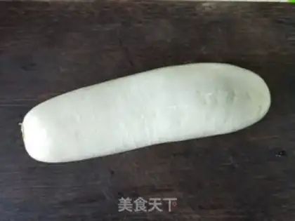 Make Clear the radish step 0