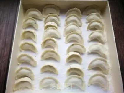 Make Pumpkin, egg dumplings step 27