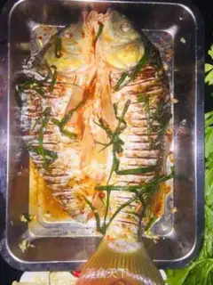 Make The roasted fish step 0