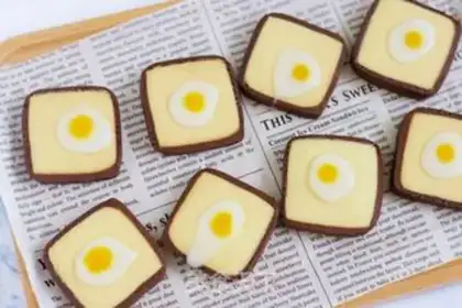 Make Toon omelet cookies step 17