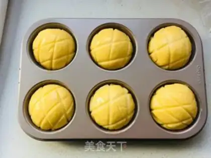 Make Mini pineapple bun step 7