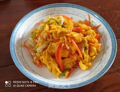 Make Souped eggs with carrots step 8