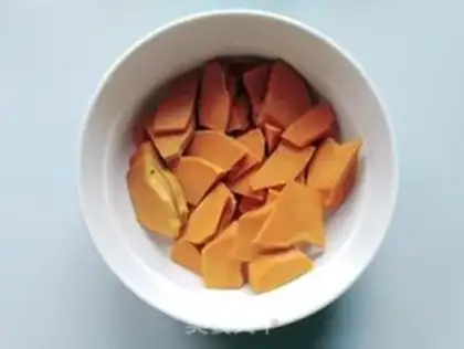 Make Pumpkin buns step 1