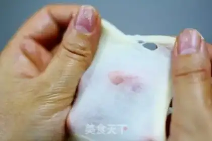 Make Water cube white toast step 3