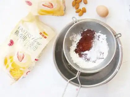 Make Apricot waffles step 1