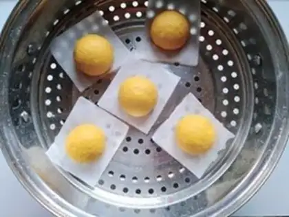Make Pumpkin buns step 8