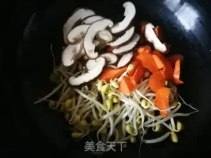 Make Carrots. Blue burrito step 4