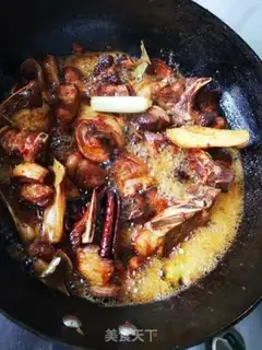 Make A lamb radish step 9