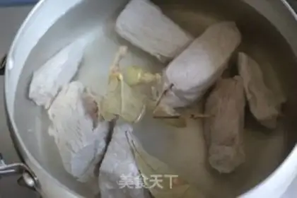 Make Red pine rolls step 2