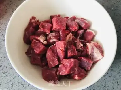Make Red beef step 0
