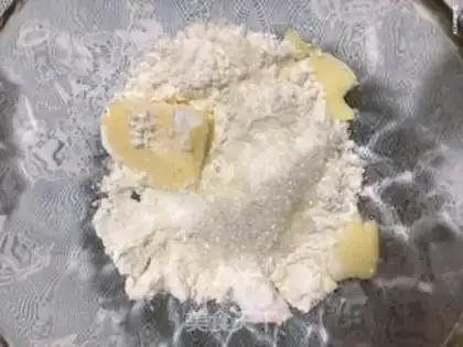 Make Blueberry maffane step 1