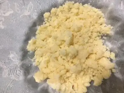 Make Blueberry maffane step 2