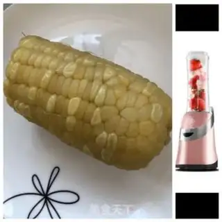 Make Sticky corn juice step 0