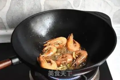 Make Shrimp with cabbage step 4