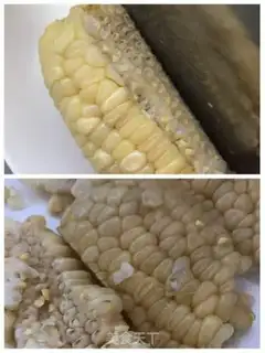 Make Sticky corn juice step 1