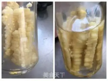Make Sticky corn juice step 2